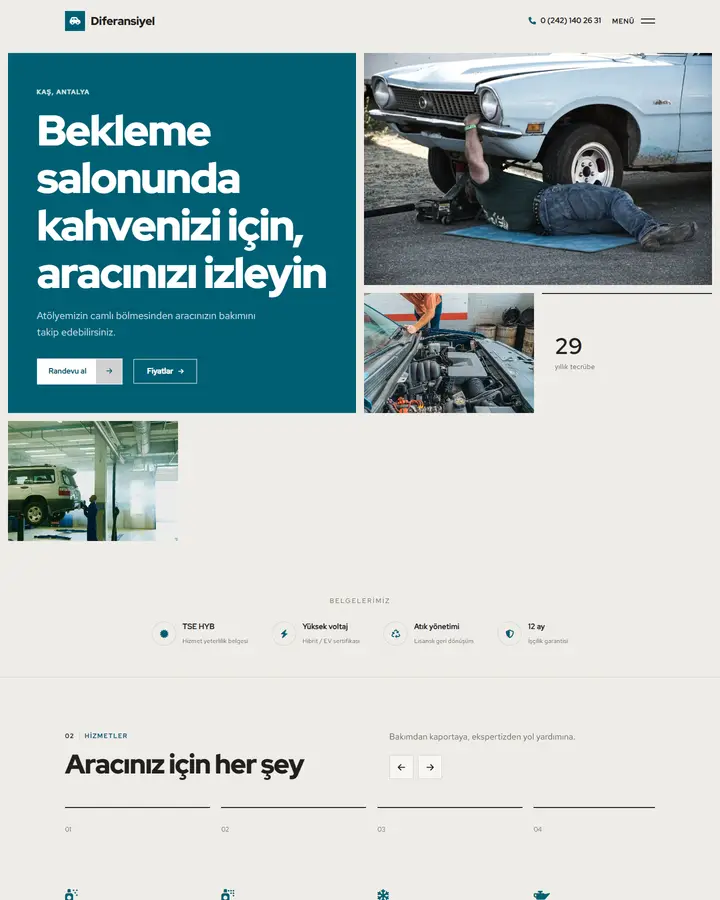 Tema 21 – İsviçre Izgara tasarım önizlemesi