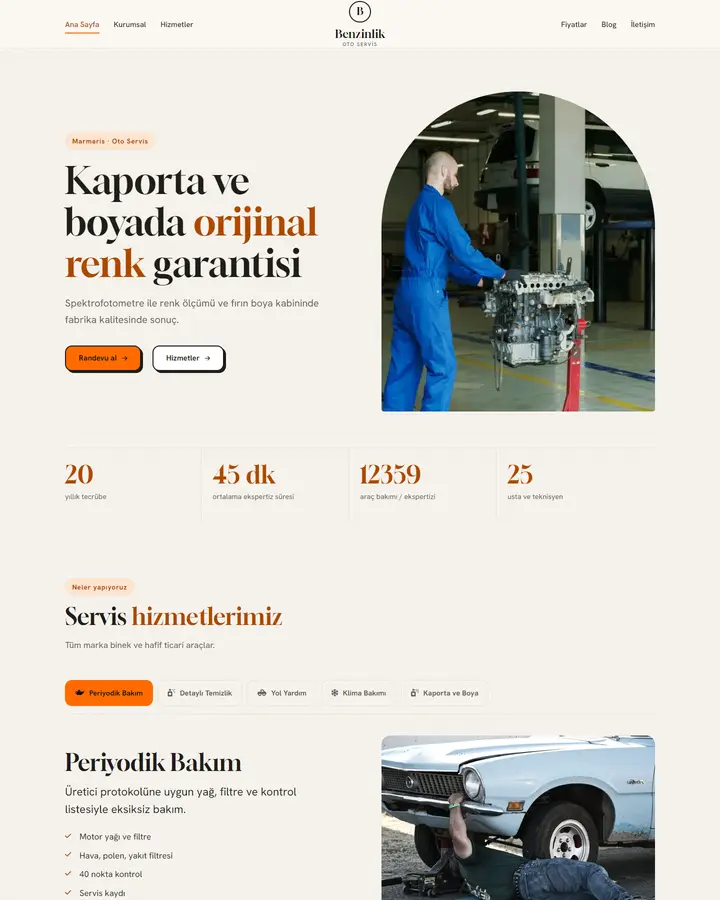 Tema 22 – Retro tasarım önizlemesi