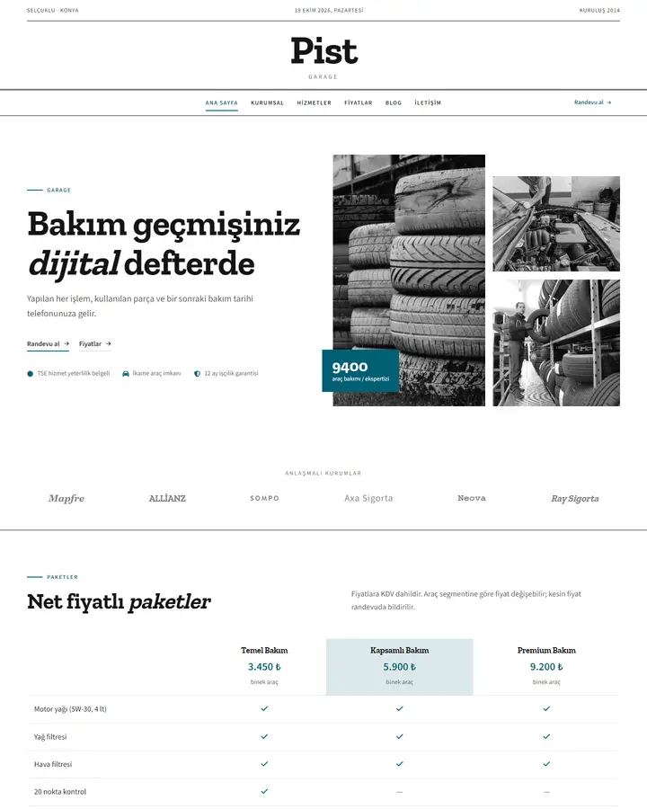 Tema 24 – Gazete tasarım önizlemesi
