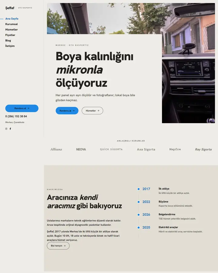 Tema 30 – Minimal tasarım önizlemesi