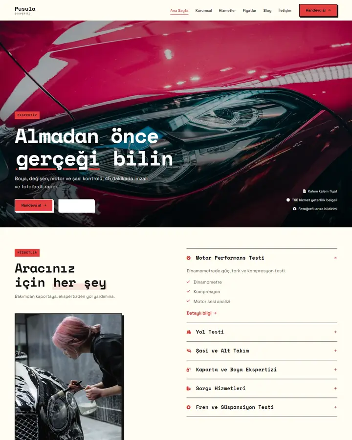 Tema 38 – Brütalist tasarım önizlemesi
